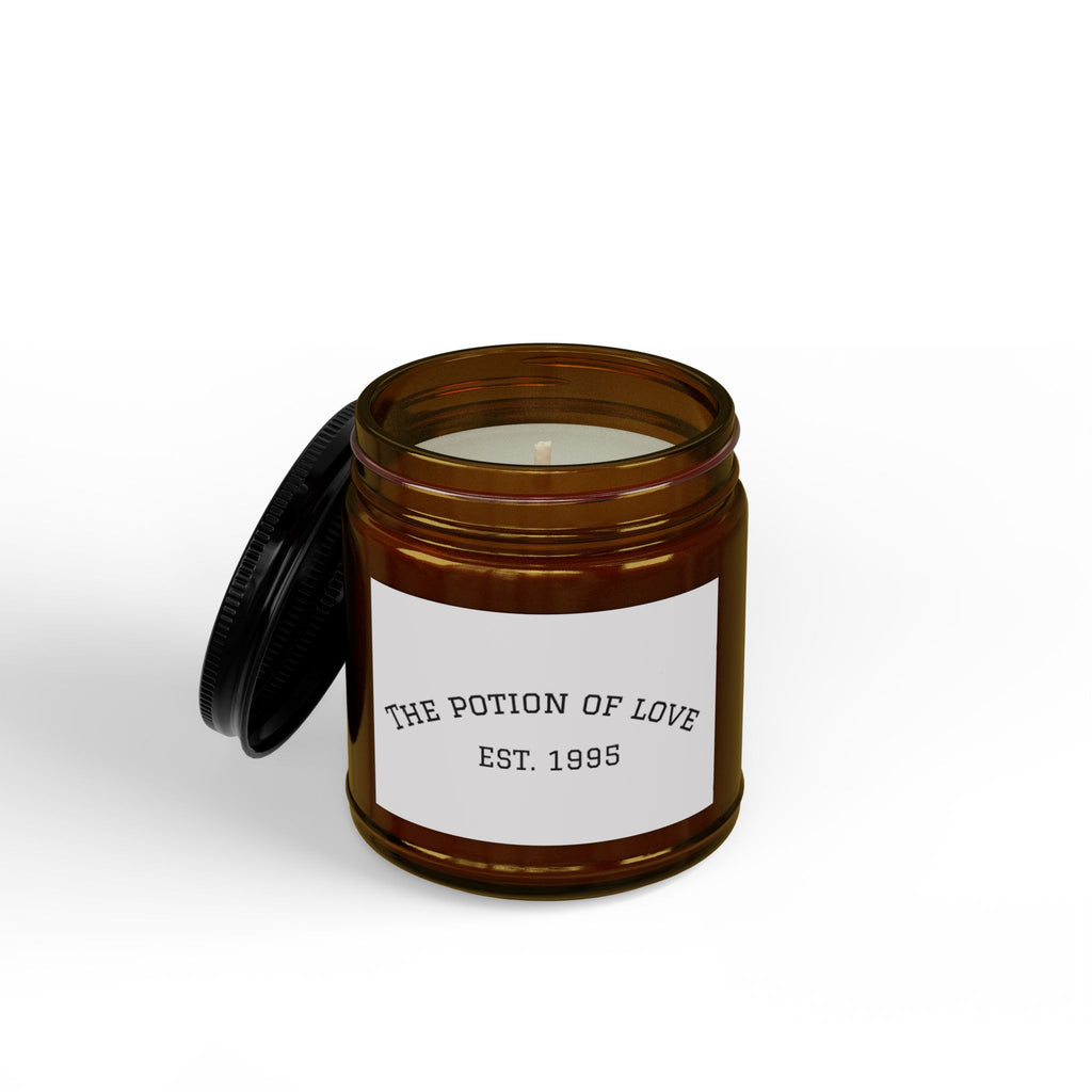 The Potion of Love Soy Candle — Scented Amber Jar (4oz & 9oz)