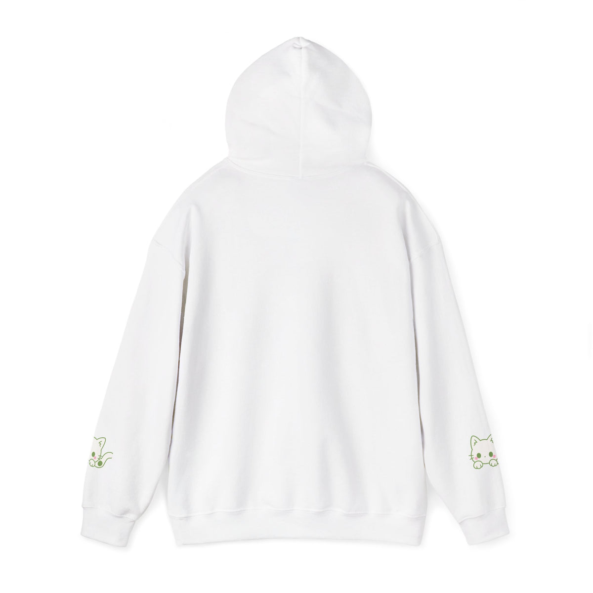 Nori Kawaii Cat Hoodie — Cute Strawberry Pastel Graphic Sweatshirt