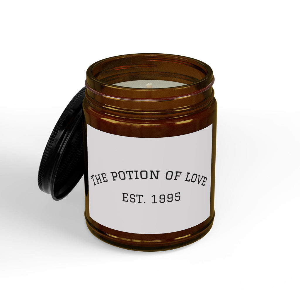 The Potion of Love Soy Candle — Scented Amber Jar (4oz & 9oz)